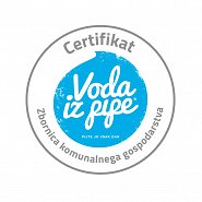 Certifikat Voda iz pipe_Logotip